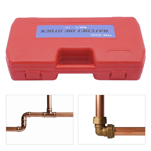 Ratchet pipe threader iron - threader,