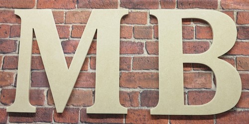 Personalised wooden letters - personalised,