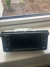 BMW E39 5er Autoradio Navigation Bordmonitor 65-52-6913387 Alpine w/o frame