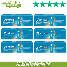 6x Zovirax Cold Sore 2g Tube