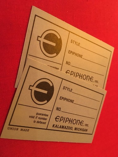 Epiphone kalamazoo - x,