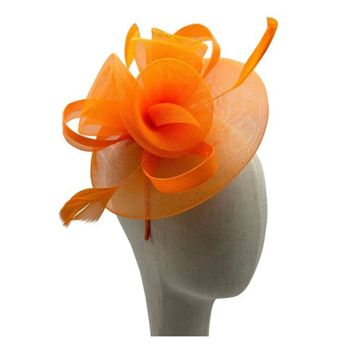Women fascinator headband clip - women,