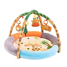 Baby round activity play mat