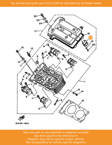 Yamaha breather assy - yamaha,