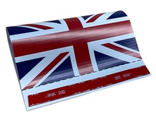 Union Jack - Car Tag Label -