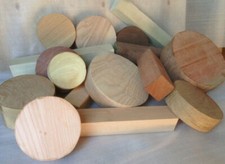 Woodturning Blanks Bowl & Square Turning - 10kg Sack Full Hardwood Free Carriage