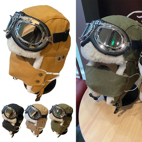 Vintage aviator hat and - aviator,