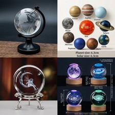 And crystal ball led - 3d,