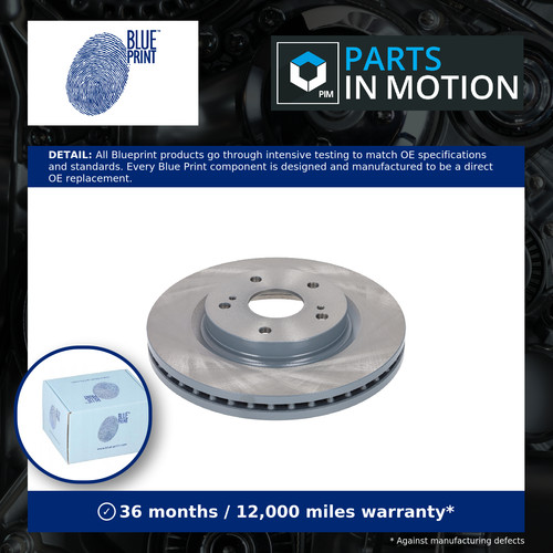 Brake discs pair vented - 2x,