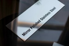 Mirror Polished Shiny Stainless Steel Chrome 304 Grade Sheet Metal Plate 1.2mm