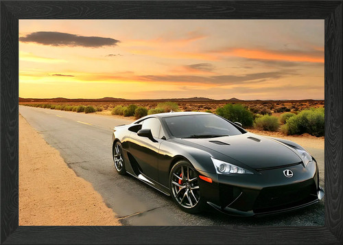Lexus lfa framed wall art - framed,