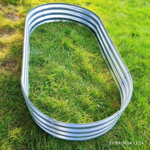 Oval galvanised raised - 1, x