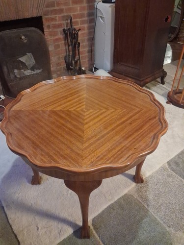 Vintage round coffee table - vintage,
