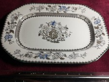 Copeland Spode Bread Or Cake Plate Chinese Rose. 10ins