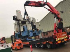 Crane Lorry Hiab Forklift Machine - Machinery Removals Hot Tub Lifts