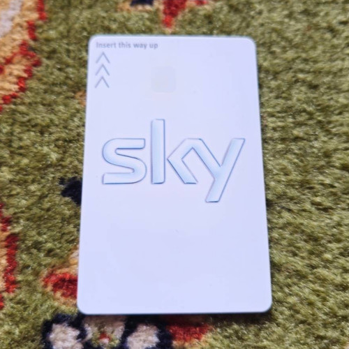 Sky viewing card - viewing, model