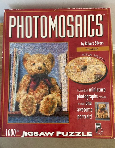 Photomosaics teddy jigsaw - teddy, by