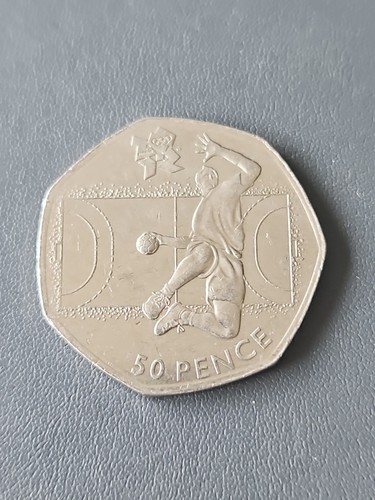 Fifty pence coin 2011 - fifty,