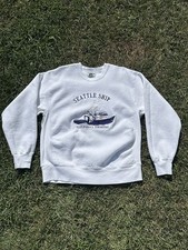 Vintage Lee Seattle Ship White