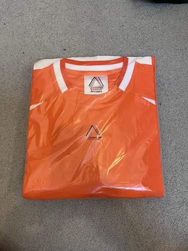Orange napoli jersey - napoli, xl