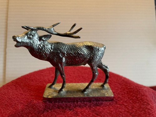 Vintage stag car - car, mascot