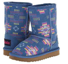 NEW UKALA MYA BLUE BOOTS GIRLS