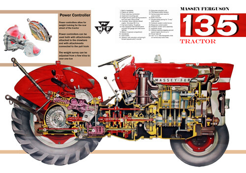Vintage massey ferguson - vintage,