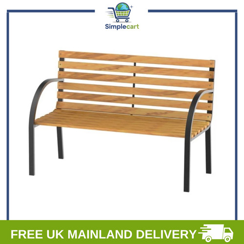 Wooden garden bench park chair - garden,