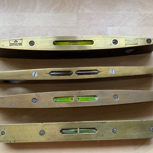 Vintage spirit levels - 4,