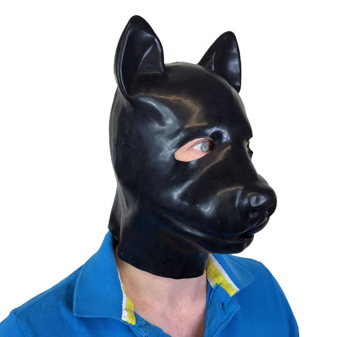 Latex rubber black - latex, dog