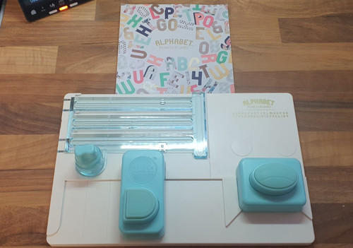 Alphabet punch board are - we,