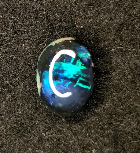 4ct black opal script - 1.4ct,
