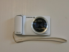 Samsung Galaxy Digital Camera EK-GC100 16.3MP, boxed + leather case - white