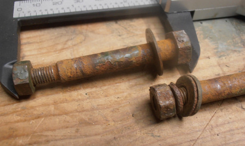 Austin champ bonnet hinge pin - hinge,