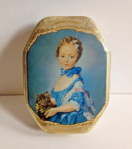 Vintage jacob biscuit tin - jacob,