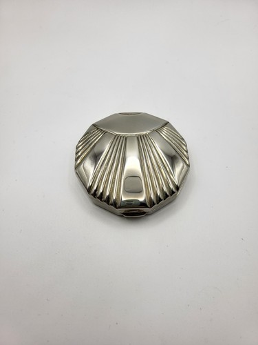 Silver toned art deco - a,