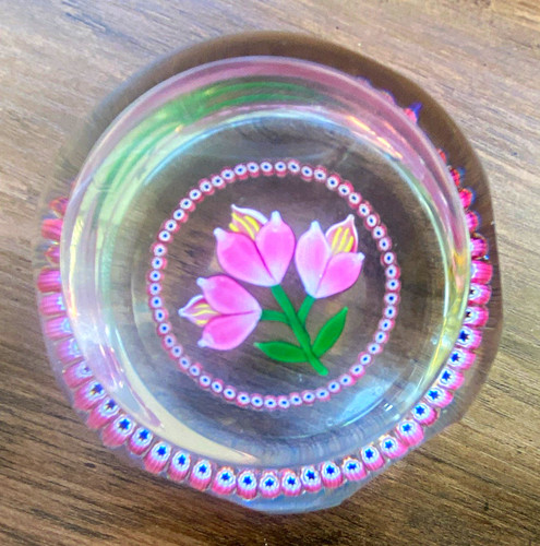 Perthshire glass paperweight - glass,