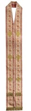 Clergy Stole with Embroidered