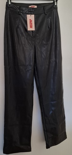 Misspap black faux - misspap, leather