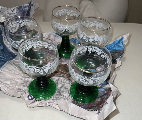 Vintage luminarc france - vintage, green