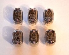 IN-12 6PCS NIXIE TUBES 100% GARANTY WORKING IN12 IN-12A IN-12B IN12A