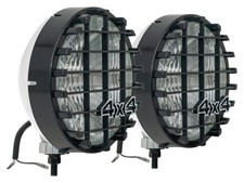 Pair 8" Chrome Spotlights / Driving Lamps 100W for 4x4's (Land Rover)  DA4088C