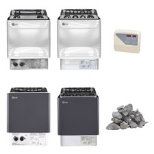 Electric Sauna Heater Stove Wet & Dry Steam Sauna Heater Home Commercial SPA UK