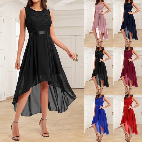 Women lace chiffon evening - chiffon,