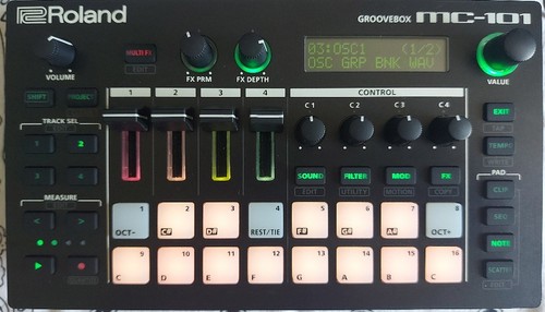 Roland 101 mc101 - roland, groovebox