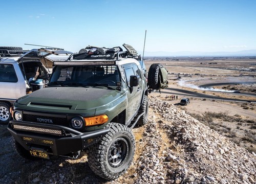 Hood blackout for toyota fj - hood,
