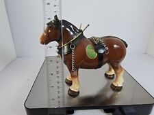 Vintage Melba Ware England Clydesdale Horse Figure Figurine