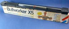 Vintage BullWorker X5 Muscle Body Building Isometric Exercise Fitness & Red Ring