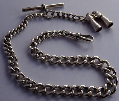 Antique solid silver - , pocket