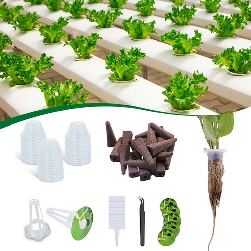 206pcs hydroponic garden - hydroponic,